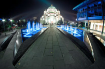 The Temple of St. Sava on Vračar in Belgrade (Serbia)