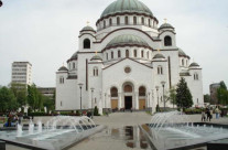 The Temple of St. Sava on Vračar in Belgrade (Serbia)