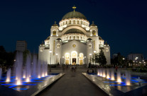 The Temple of St. Sava on Vračar in Belgrade (Serbia)