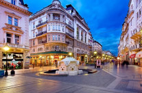 Knez Mihajlova Street in Belgrade (Serbia)