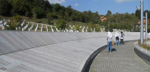 Memorial and Cemetery in Potočari, Srebrenica (Bosnia and Herzegovina)