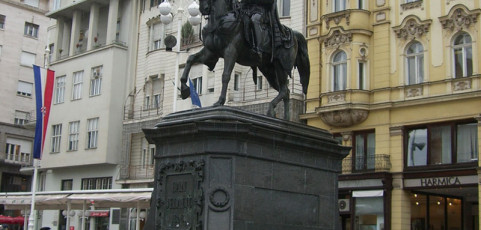 The Ban Jelačić Square, Zagreb (Croatia)